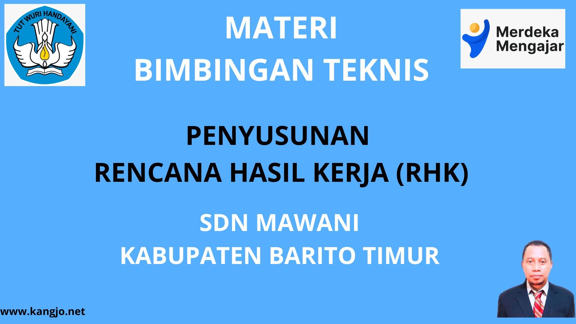 Materi Bimbingan Teknis Penyusunan Rencana Hasil Kerja (RHK) SDN Mawani Kab. Barito Timur